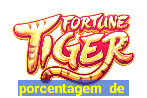 porcentagem de pagamento fortune tiger