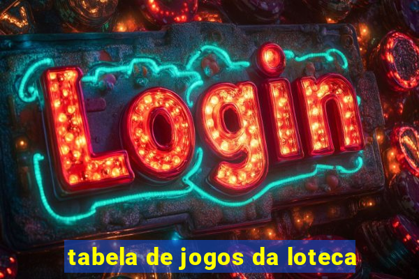 tabela de jogos da loteca