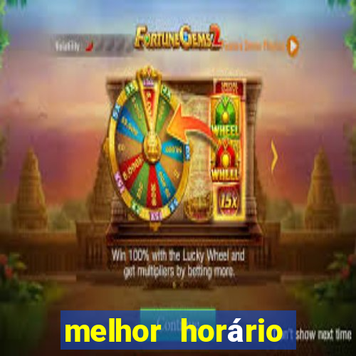 melhor horário para jogar fortune coelho