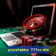 plataforma 777cc.win é confiável