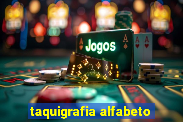 taquigrafia alfabeto