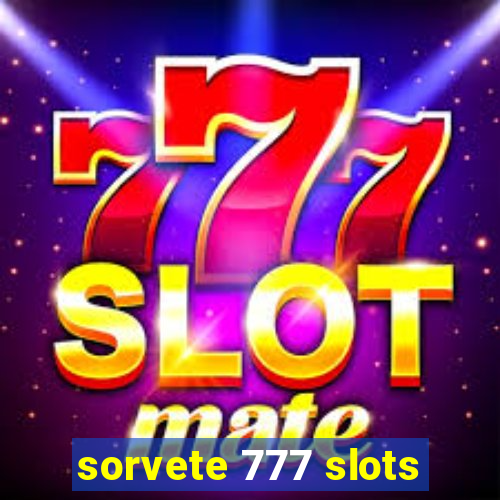 sorvete 777 slots