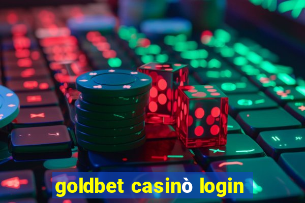 goldbet casinò login