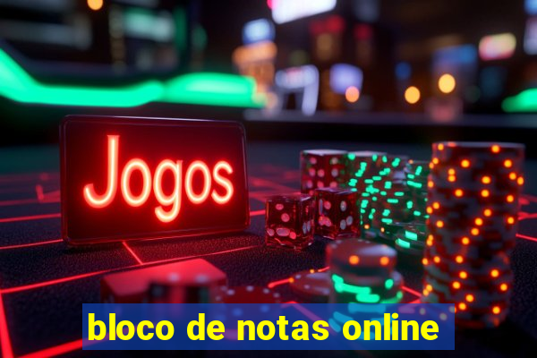 bloco de notas online