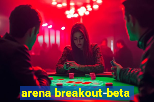 arena breakout-beta