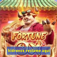 hidronox reclame aqui