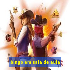 bingo em sala de aula