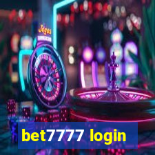 bet7777 login